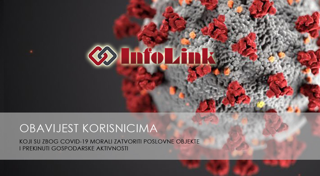 Trenutno pregledavate OBAVIJEST ZA KORISNIKE koji su morali privremeno obustaviti djelatnost